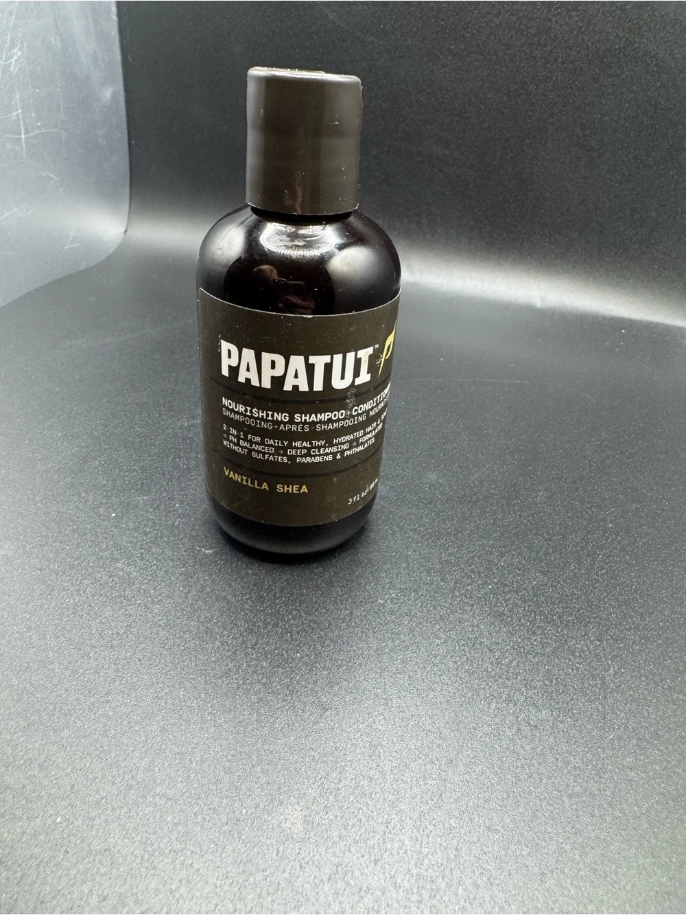 5/$25 NWT Papatui Vanilla Shea Nourishing Shampoo+Conditioner 3oz Travel Size